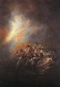 Francisco de Goya The Fire oil on canvas